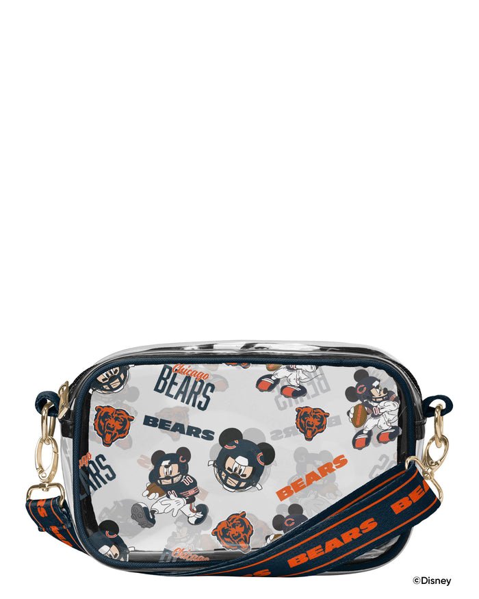 Chicago Bears Mickey Mouse Disney Repeat Print Clear Crossbody Bag FOCO - FOCO.com
