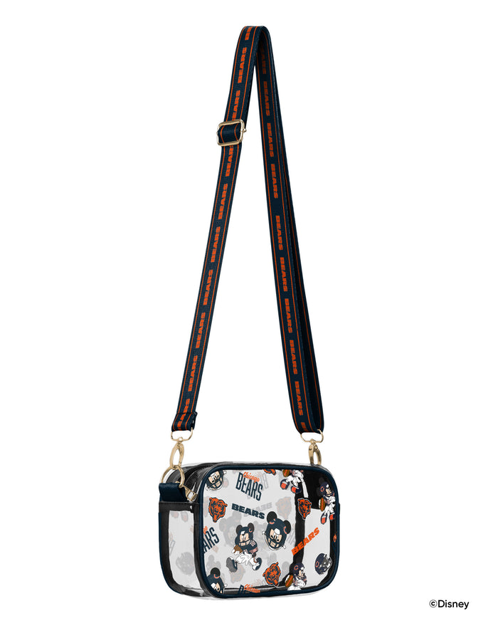 Chicago Bears Mickey Mouse Disney Repeat Print Clear Crossbody Bag FOCO - FOCO.com