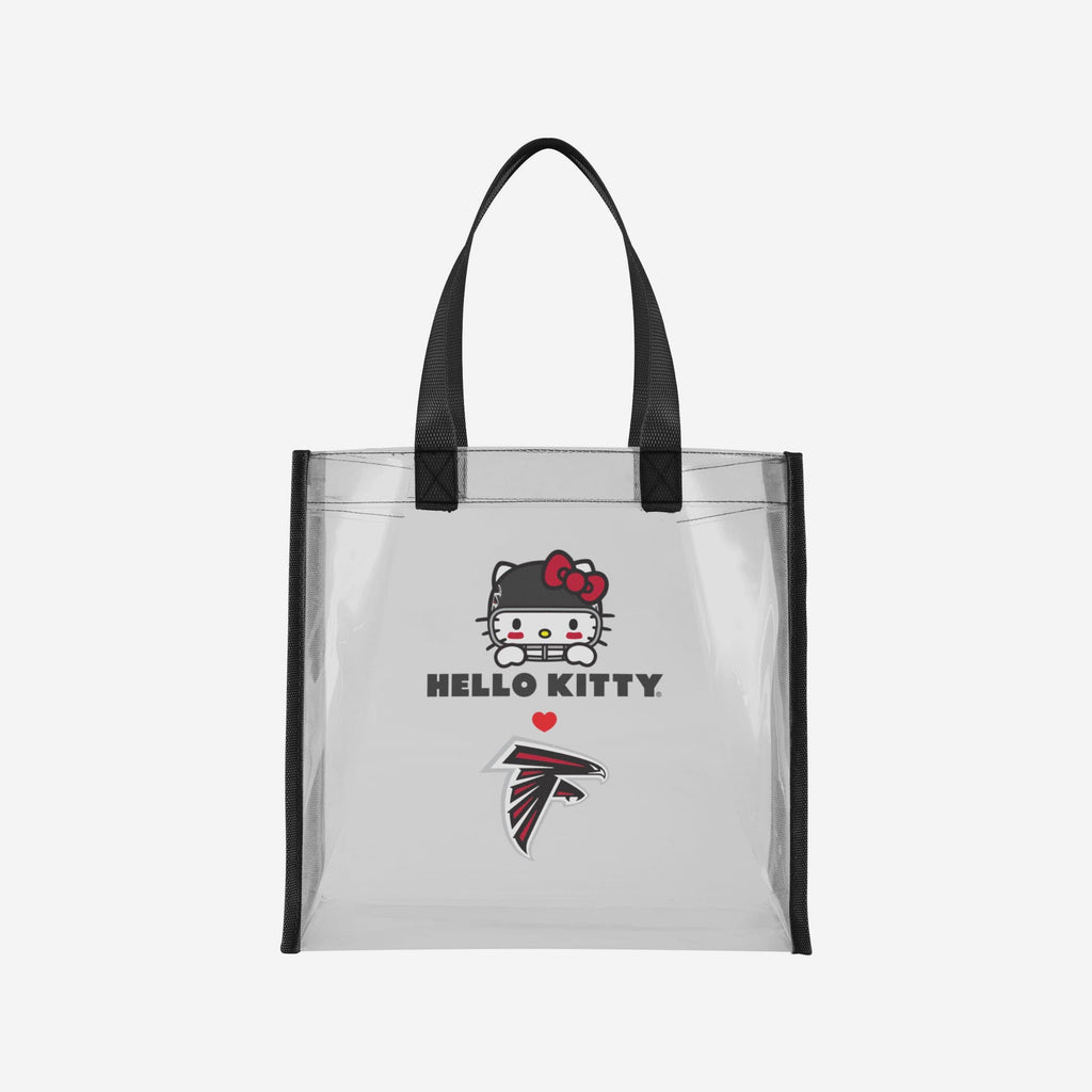 Atlanta Falcons Hello Kitty® Clear Tote Bag FOCO - FOCO.com