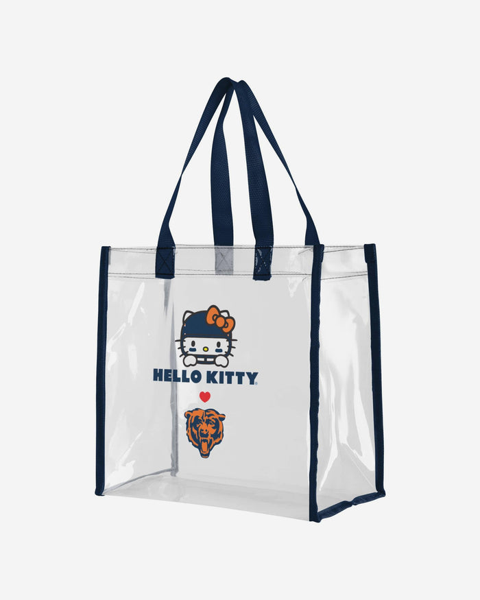 Chicago Bears Hello Kitty® Clear Tote Bag FOCO - FOCO.com