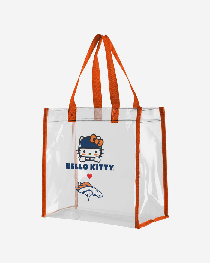 Denver Broncos Hello Kitty® Clear Tote Bag FOCO - FOCO.com