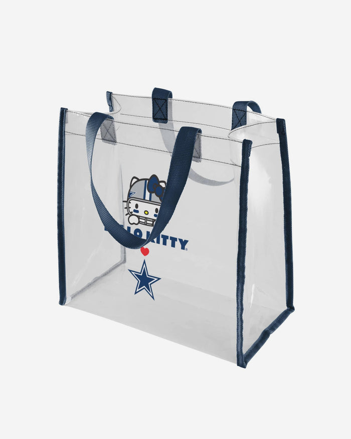Dallas Cowboys Hello Kitty® Clear Tote Bag FOCO - FOCO.com