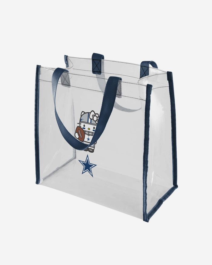Dallas Cowboys Hello Kitty® Clear Tote Bag FOCO - FOCO.com