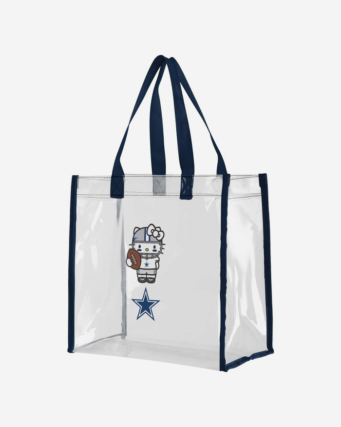 Dallas Cowboys Hello Kitty® Clear Tote Bag FOCO - FOCO.com