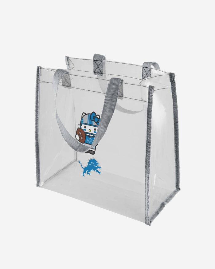 Detroit Lions Hello Kitty® Clear Tote Bag FOCO - FOCO.com