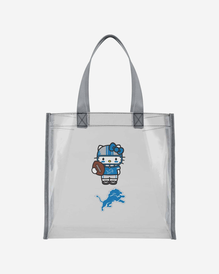Detroit Lions Hello Kitty® Clear Tote Bag FOCO - FOCO.com