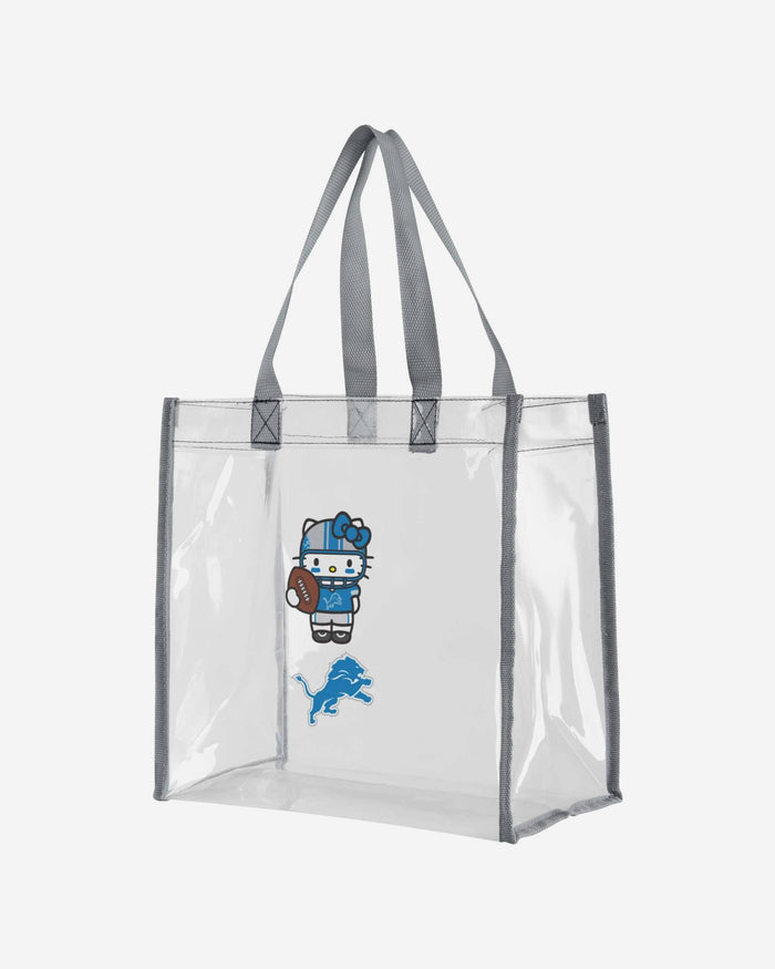 Detroit Lions Hello Kitty® Clear Tote Bag FOCO - FOCO.com