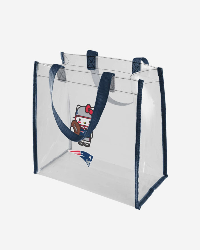 New England Patriots Hello Kitty® Clear Tote Bag FOCO - FOCO.com