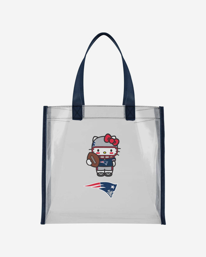 New England Patriots Hello Kitty® Clear Tote Bag FOCO - FOCO.com