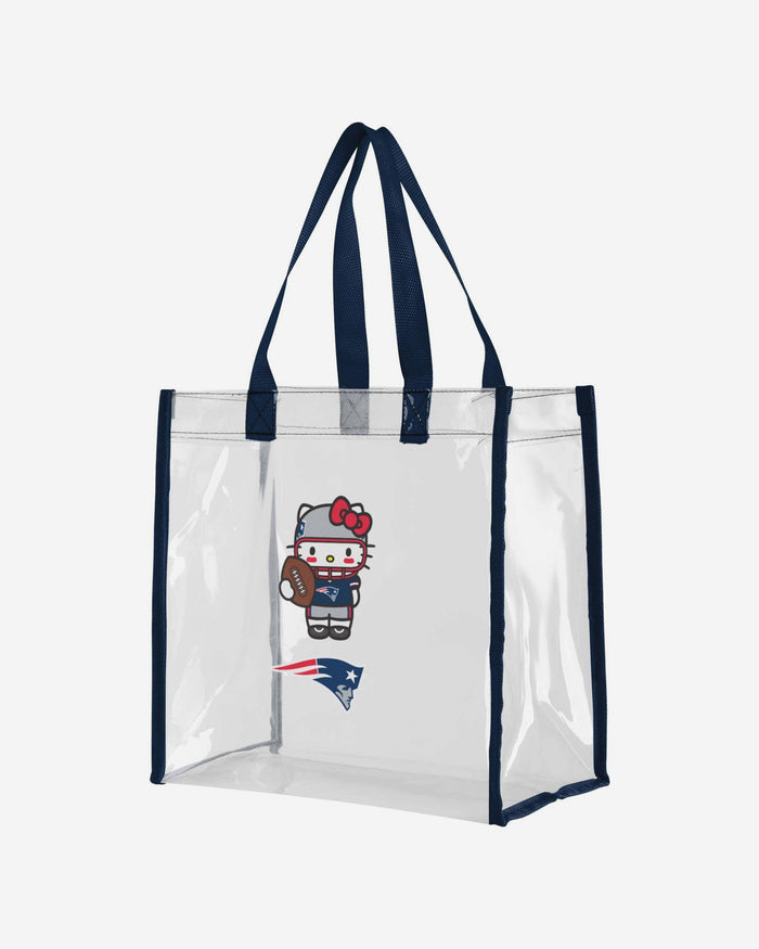 New England Patriots Hello Kitty® Clear Tote Bag FOCO - FOCO.com