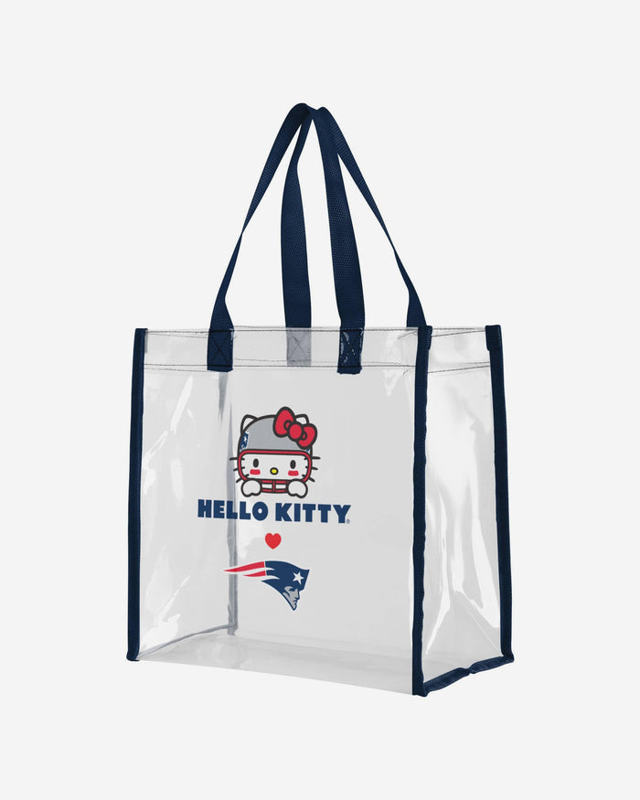 New England Patriots Hello Kitty® Clear Tote Bag FOCO - FOCO.com