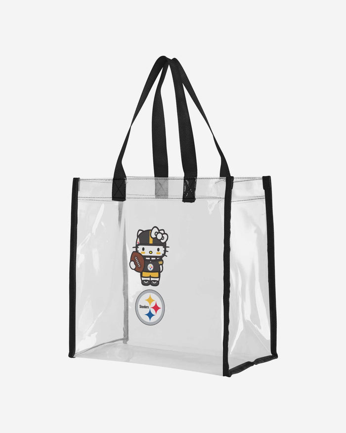 Pittsburgh Steelers Hello Kitty® Clear Tote Bag FOCO - FOCO.com