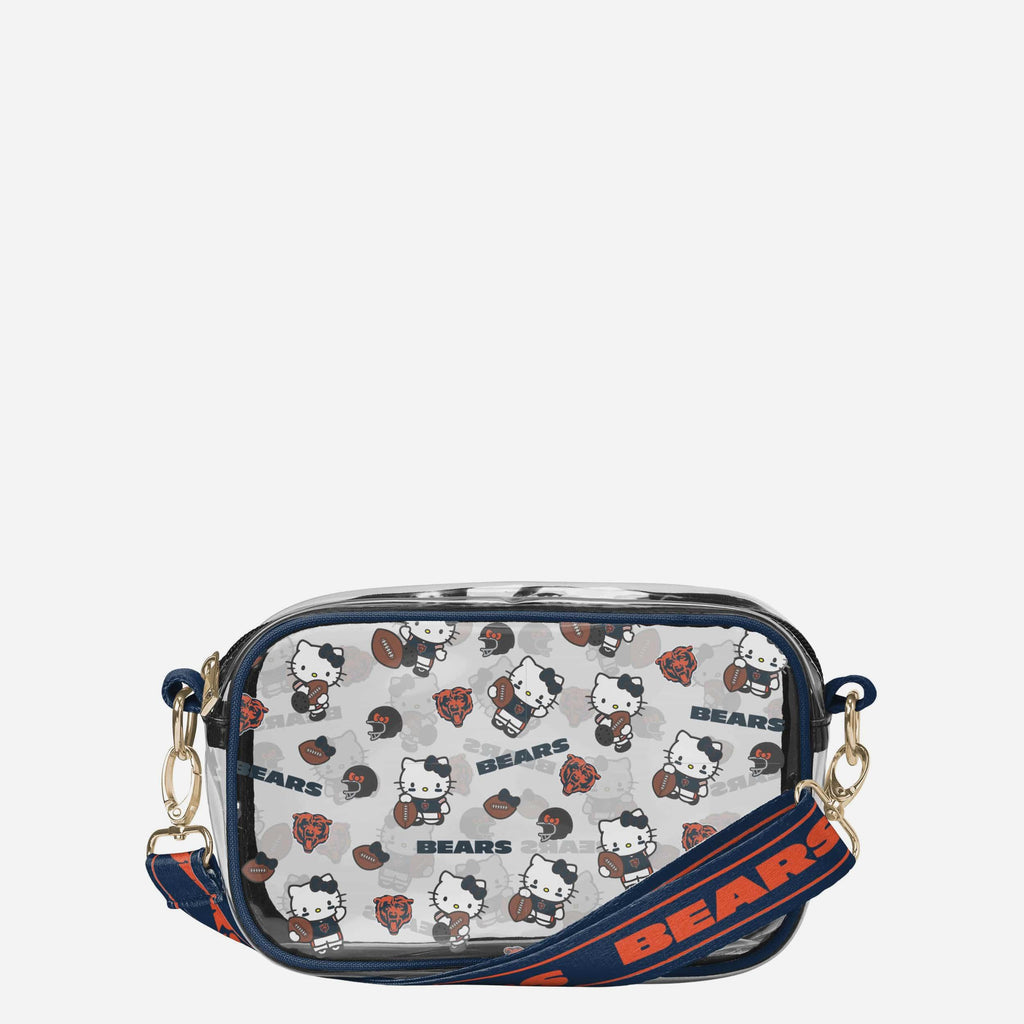 Chicago Bears Hello Kitty® Clear Crossbody Bag FOCO - FOCO.com