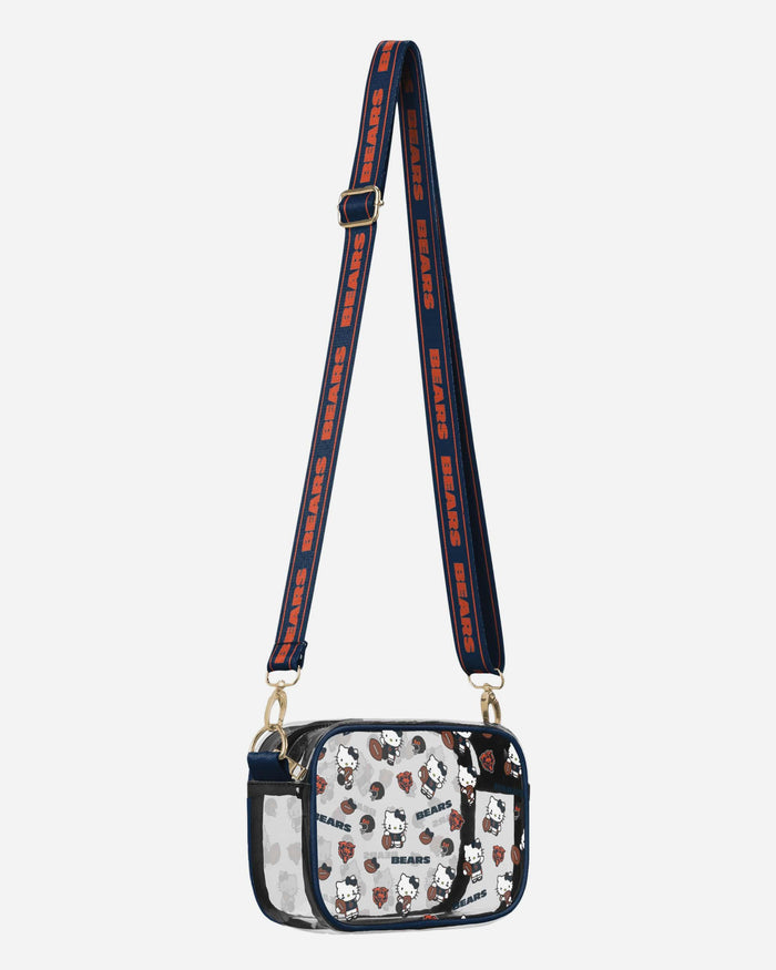 Chicago Bears Hello Kitty® Clear Crossbody Bag FOCO - FOCO.com