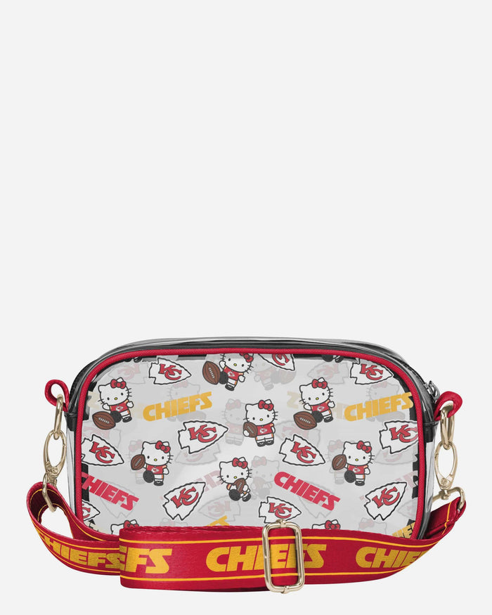 Kansas City Chiefs Hello Kitty® Clear Crossbody Bag FOCO - FOCO.com