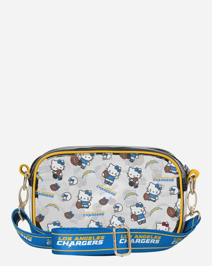 Los Angeles Chargers Hello Kitty® Clear Crossbody Bag FOCO - FOCO.com