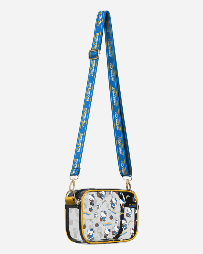 Los Angeles Chargers Hello Kitty® Clear Crossbody Bag FOCO - FOCO.com