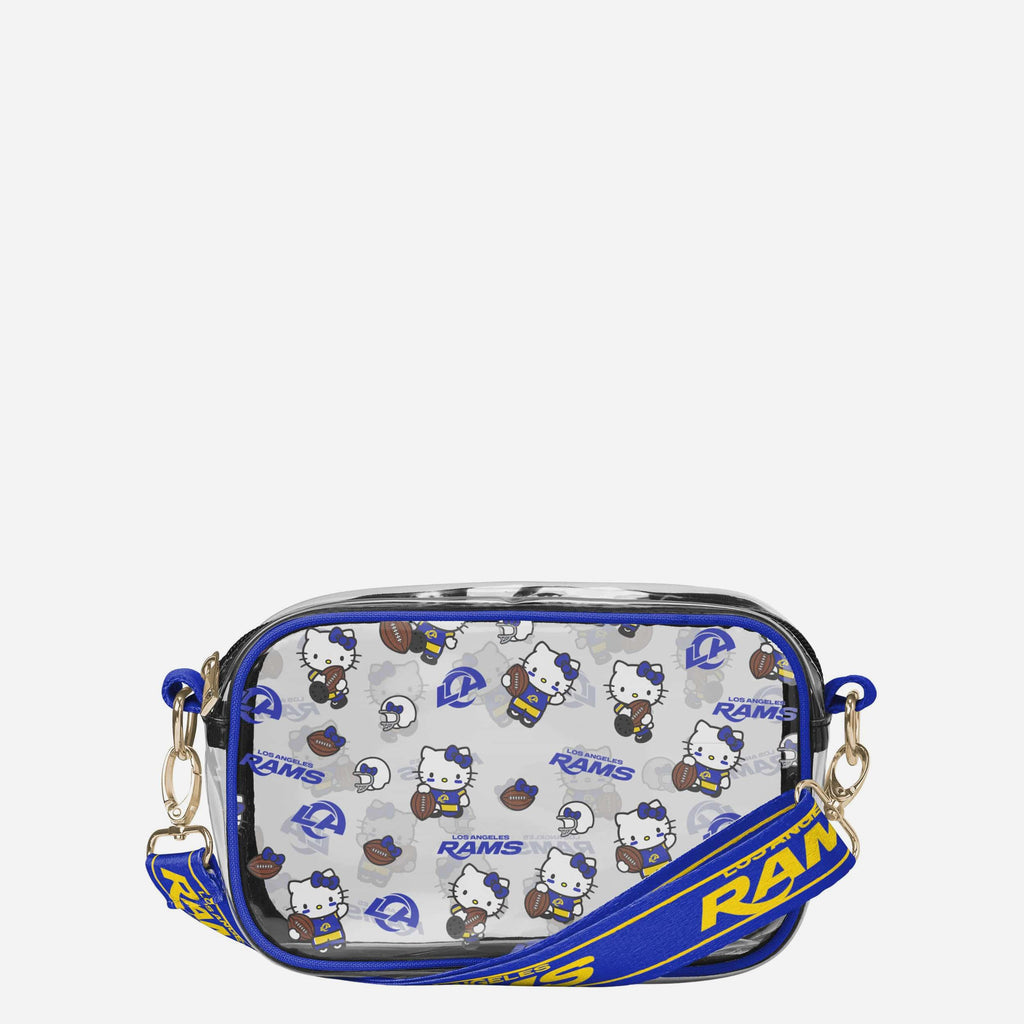 Los Angeles Rams Hello Kitty® Clear Crossbody Bag FOCO - FOCO.com