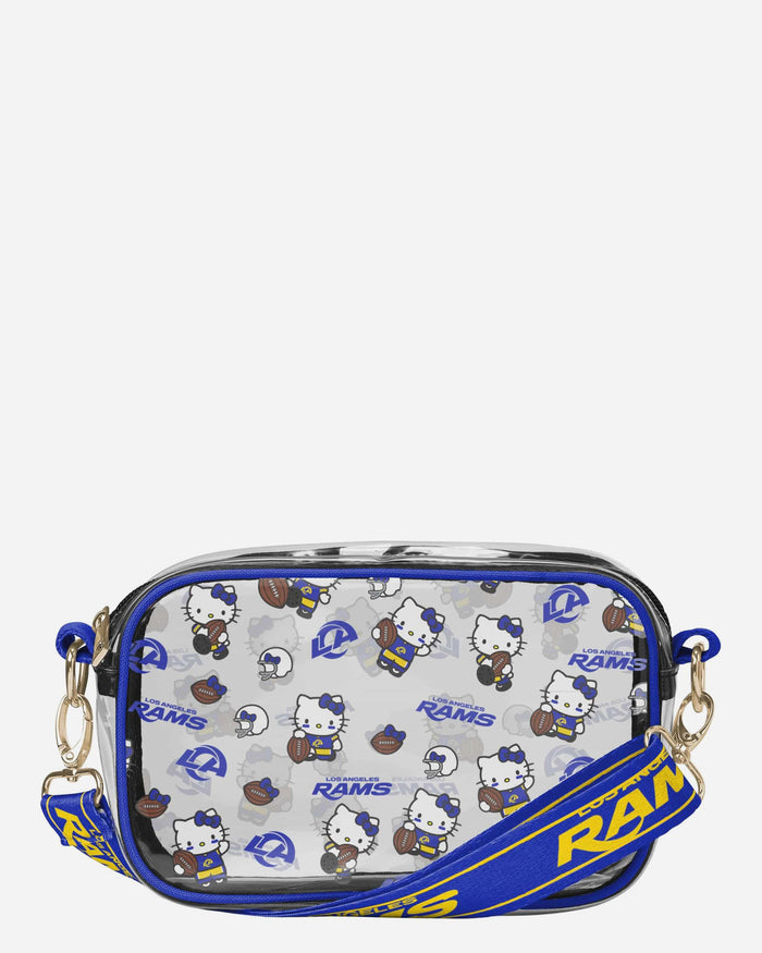 Los Angeles Rams Hello Kitty® Clear Crossbody Bag FOCO - FOCO.com