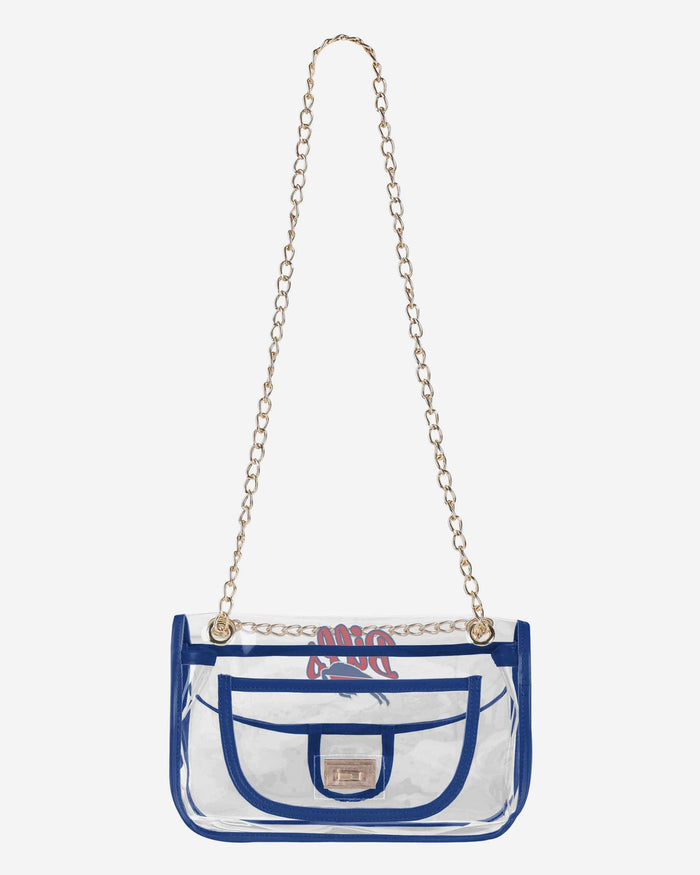 Buffalo Bills Clear Crossbody Chain Bag FOCO - FOCO.com