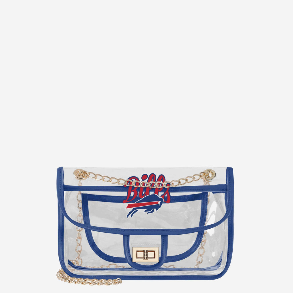 Buffalo Bills Clear Crossbody Chain Bag FOCO - FOCO.com