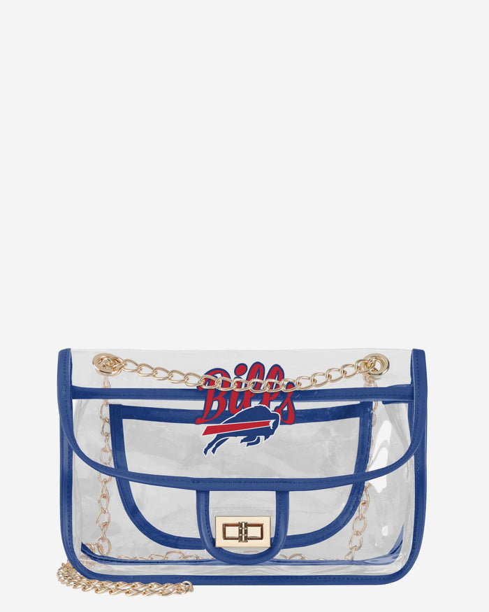 Buffalo Bills Clear Crossbody Chain Bag FOCO - FOCO.com