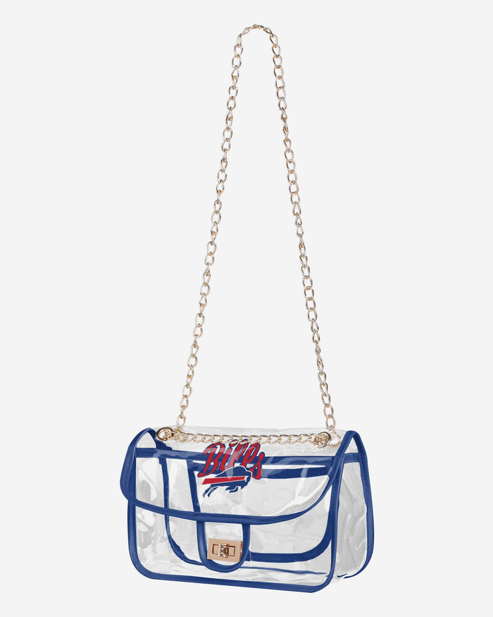 Buffalo Bills Clear Crossbody Chain Bag FOCO - FOCO.com