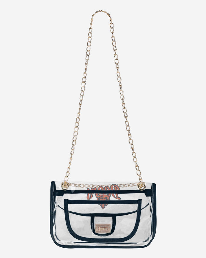 Chicago Bears Clear Crossbody Chain Bag FOCO - FOCO.com