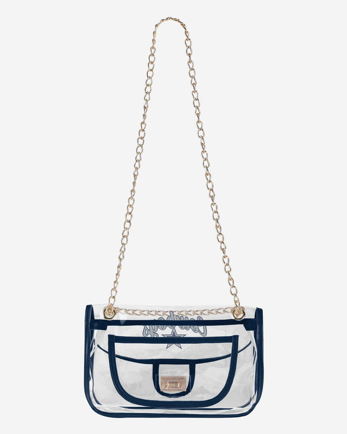 Dallas Cowboys Clear Crossbody Chain Bag FOCO - FOCO.com