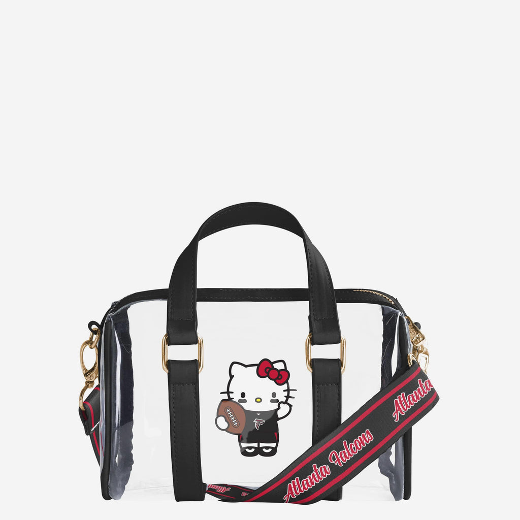 Atlanta Falcons Hello Kitty® Clear Barrel Bag FOCO - FOCO.com