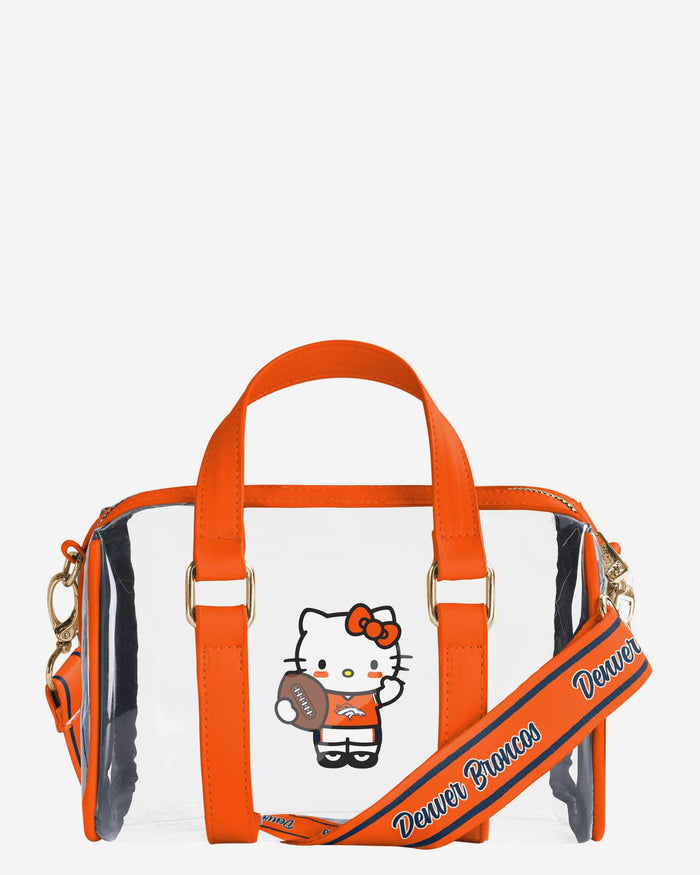 Denver Broncos Hello Kitty® Clear Barrel Bag FOCO - FOCO.com