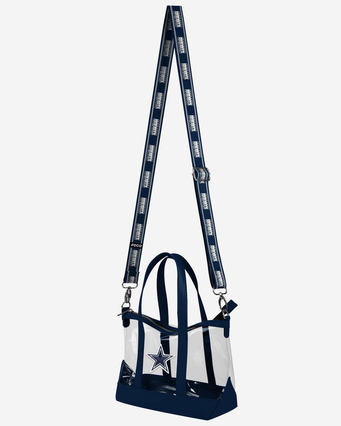 Dallas Cowboys Clear Crossbody Mini Tote Bag FOCO - FOCO.com