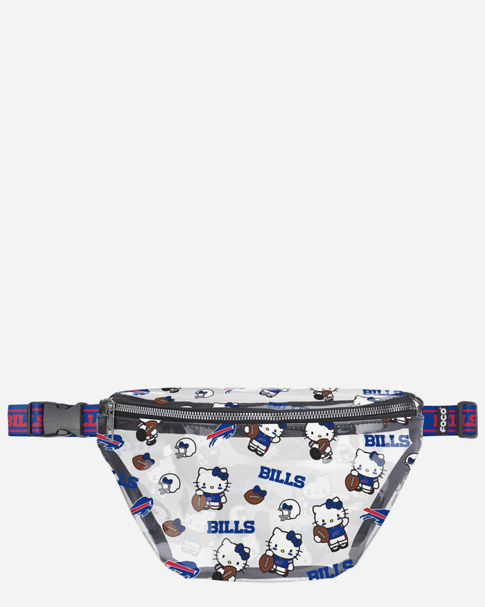 Buffalo Bills Hello Kitty® Clear Fanny Pack FOCO - FOCO.com