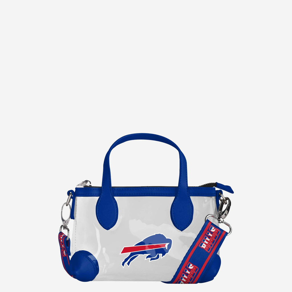 Buffalo Bills Big Logo Clear Crossbody Mini Purse FOCO - FOCO.com