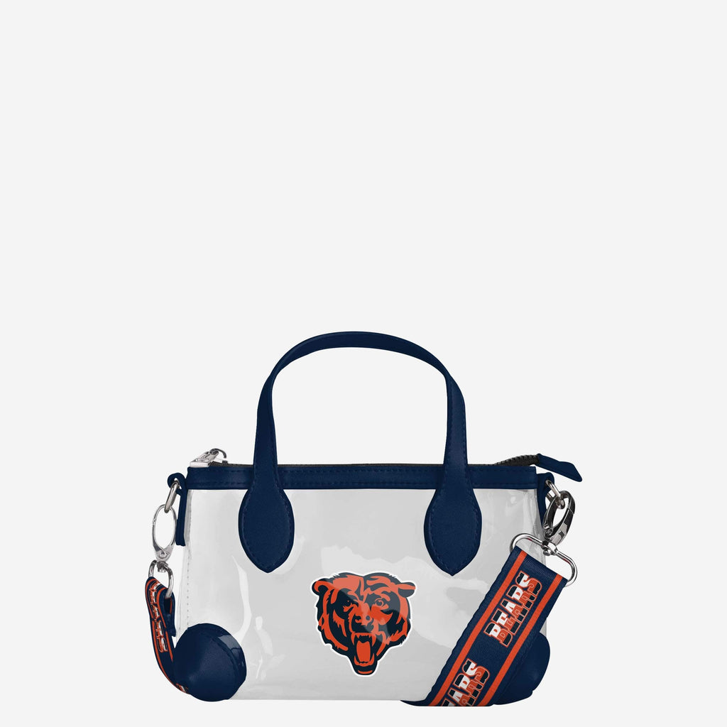 Chicago Bears Big Logo Clear Crossbody Mini Purse FOCO - FOCO.com