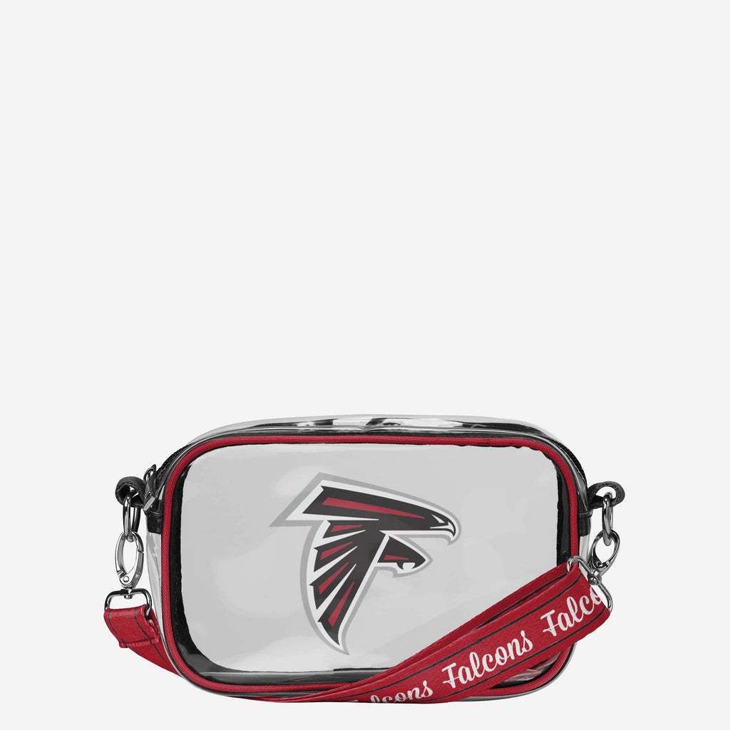 Atlanta Falcons Team Stripe Clear Crossbody Bag FOCO - FOCO.com