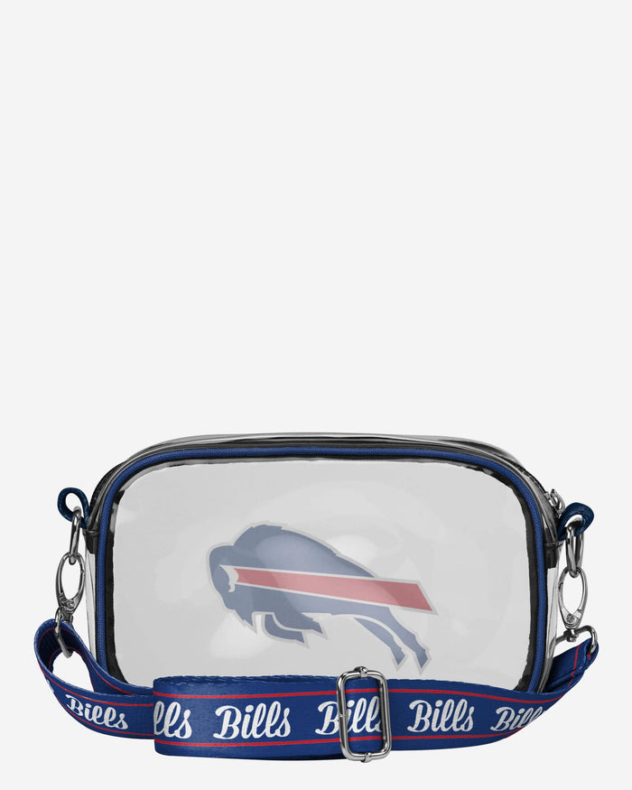 Buffalo Bills Team Stripe Clear Crossbody Bag FOCO - FOCO.com