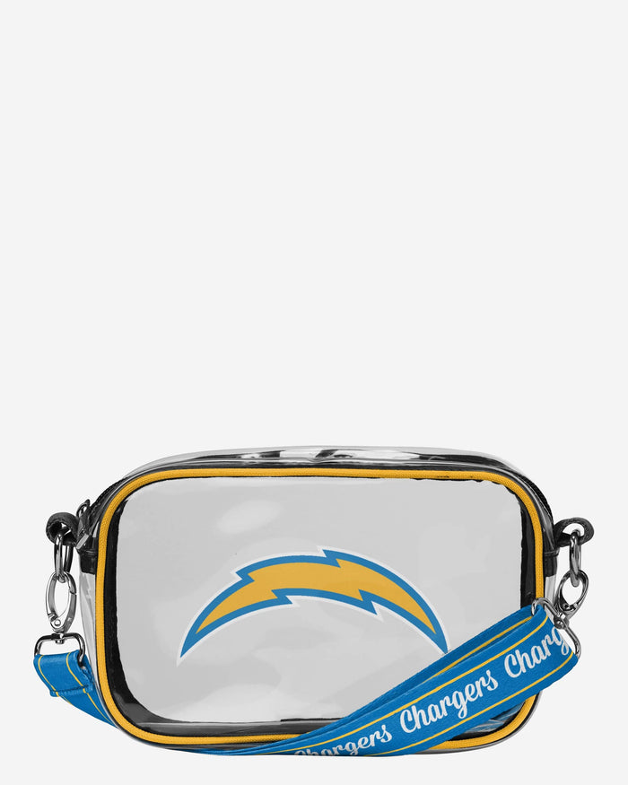 Los Angeles Chargers Team Stripe Clear Crossbody Bag FOCO - FOCO.com