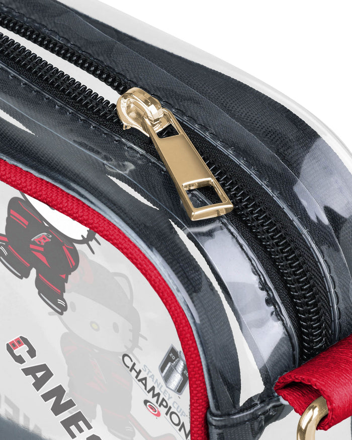 Carolina Hurricanes 2026 Stanley Cup Champions Hello Kitty® Clear Crossbody Bag FOCO - FOCO.com