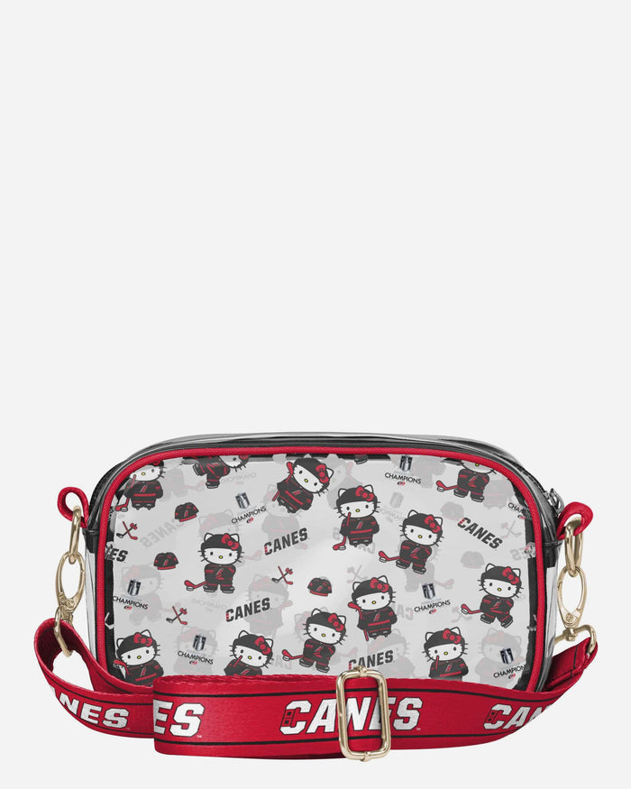 Carolina Hurricanes 2026 Stanley Cup Champions Hello Kitty® Clear Crossbody Bag FOCO - FOCO.com