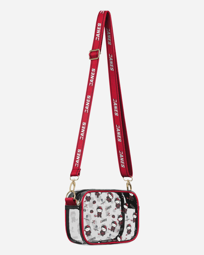 Carolina Hurricanes 2026 Stanley Cup Champions Hello Kitty® Clear Crossbody Bag FOCO - FOCO.com