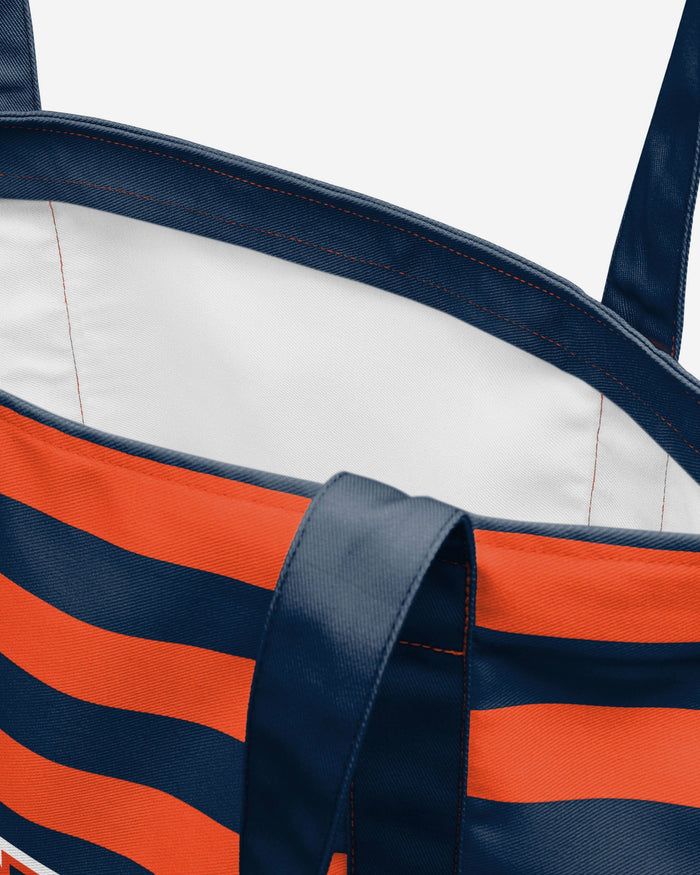 Auburn Tigers Team Stripe Canvas Tote Bag FOCO - FOCO.com