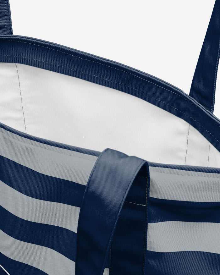 Penn State Nittany Lions Team Stripe Canvas Tote Bag FOCO - FOCO.com