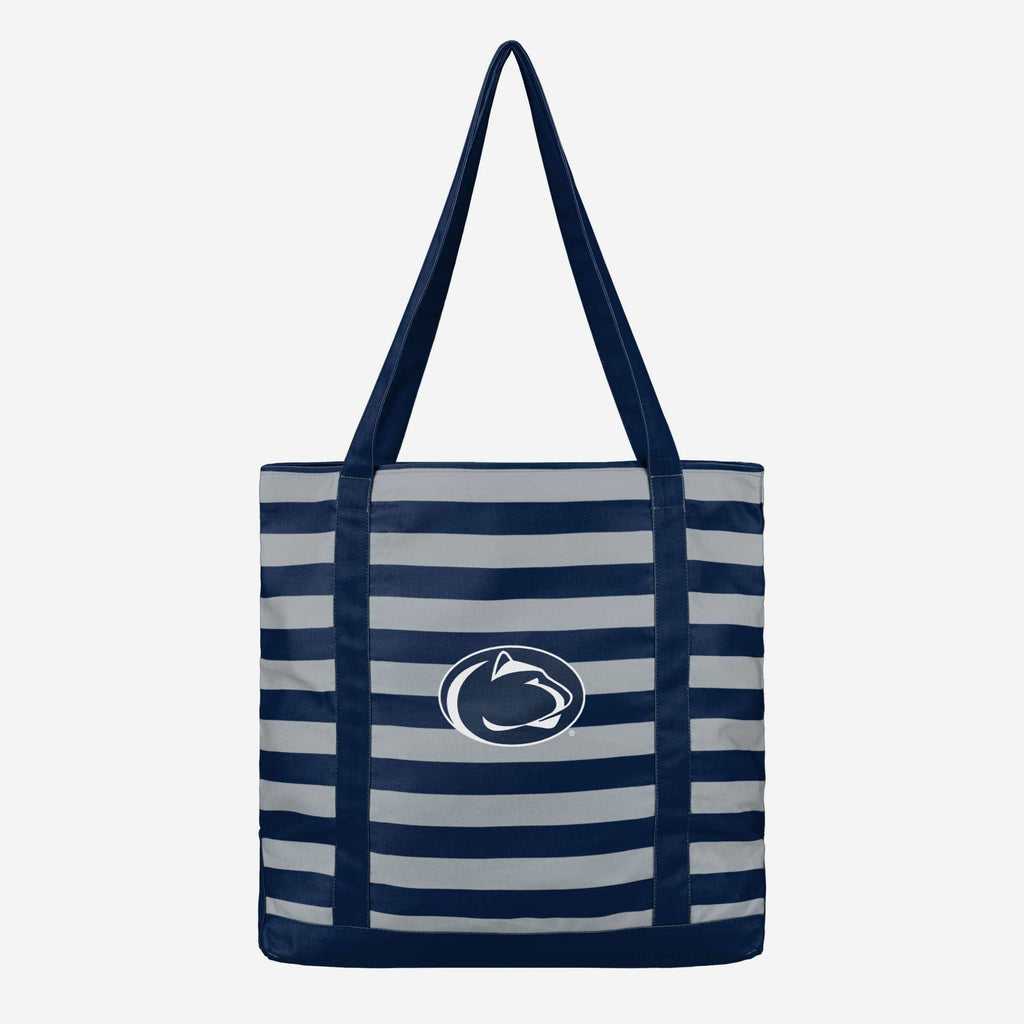 Penn State Nittany Lions Team Stripe Canvas Tote Bag FOCO - FOCO.com