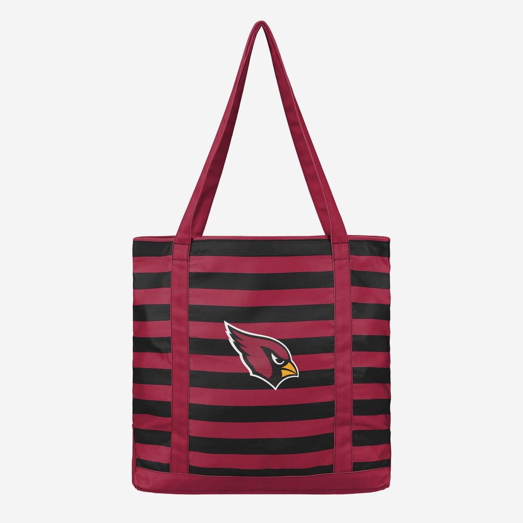 Arizona Cardinals Team Stripe Canvas Tote Bag FOCO - FOCO.com