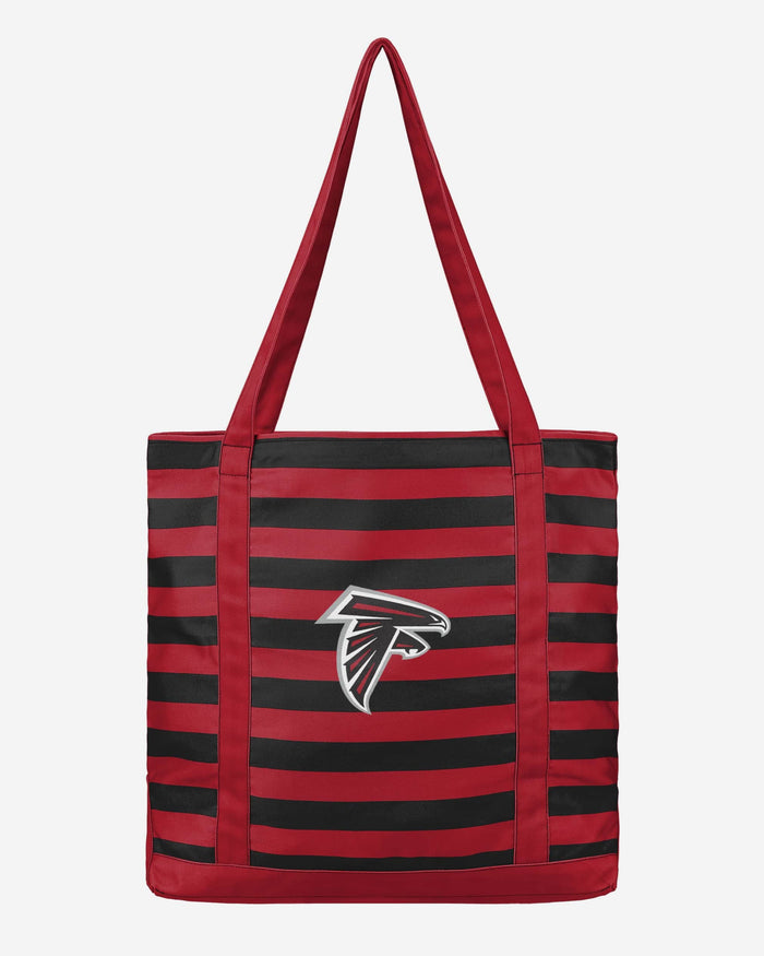 Atlanta Falcons Team Stripe Canvas Tote Bag FOCO - FOCO.com