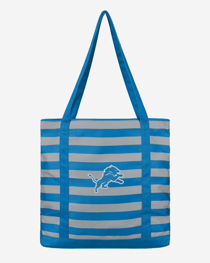 Detroit Lions Team Stripe Canvas Tote Bag FOCO - FOCO.com