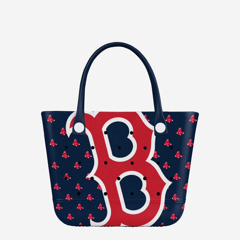 Boston Red Sox Big Logo Mini Print Tailgate Tote Bag FOCO - FOCO.com