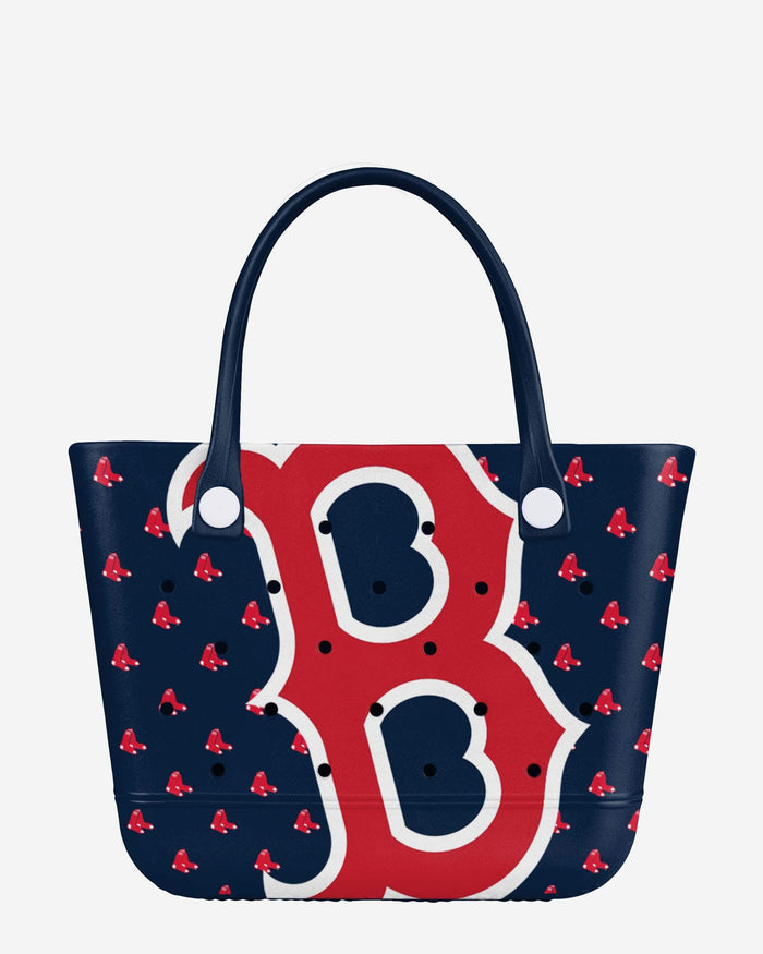 Boston Red Sox Big Logo Mini Print Tailgate Tote Bag FOCO - FOCO.com