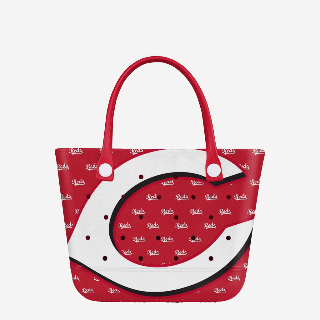 Cincinnati Reds Big Logo Mini Print Tailgate Tote Bag FOCO - FOCO.com